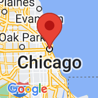 Map of Chicago IL US